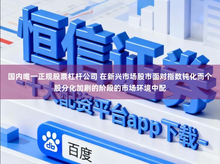 国内唯一正规股票杠杆公司 在新兴市场股市面对指数钝化而个股分化加剧的阶段的市场环境中配